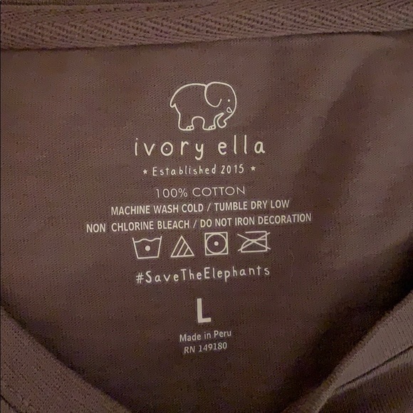 ivory ella long sleeve size L - Picture 4 of 4